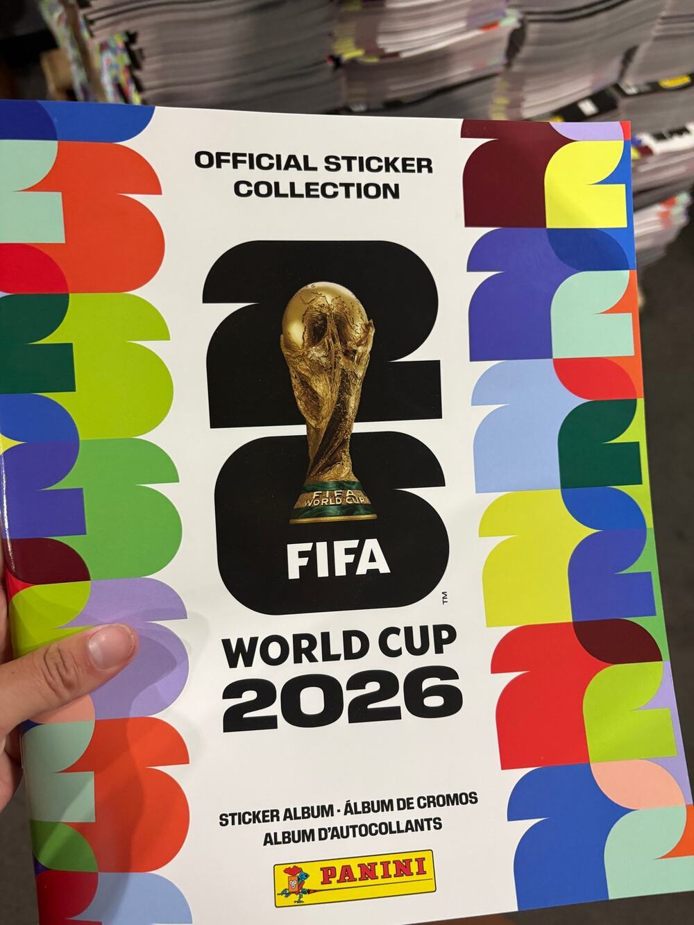 2026 Panini FIFA Wold Cup Sticker Album Book Soft Cover